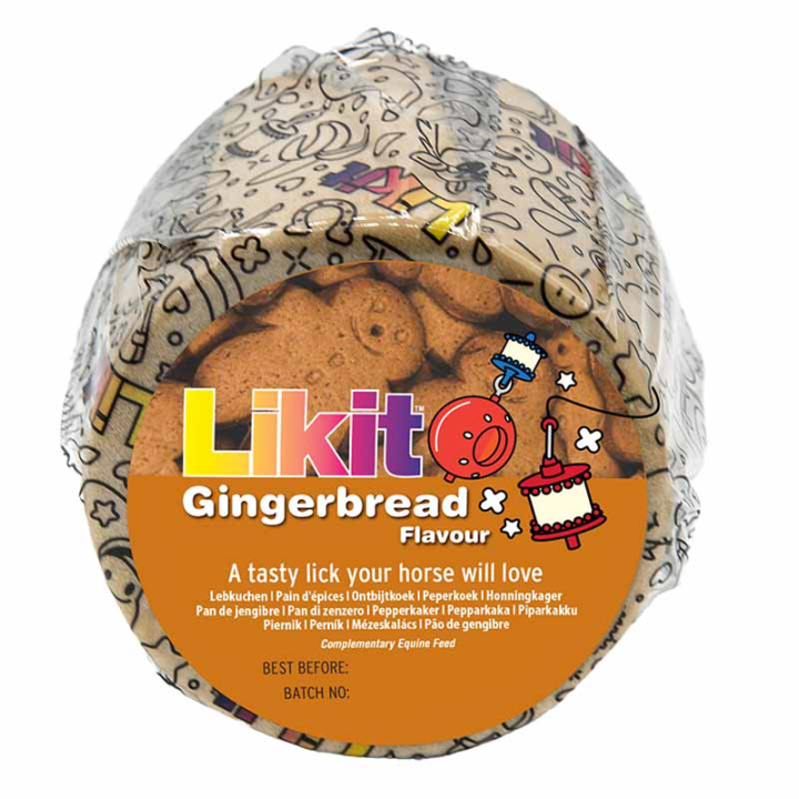 Leckstein Gingerbread Refill 650g in der Gruppe Zusatzfutter & Ergänzungsfuttermittel / Zusatzfutter für Pferde / Salzsteine & Lecksteine bei Equinest (LIKB2GB-650)