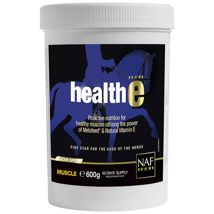 Health E 600g in der Gruppe Zusatzfutter & Ergänzungsfuttermittel / Zusatzfutter für Pferde / Muskeln bei Equinest (NAF01906-600)