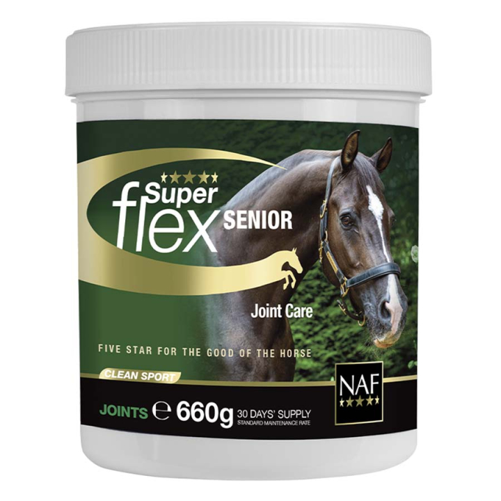 Superflex Senior 660g in der Gruppe Zusatzfutter & Ergänzungsfuttermittel / Zusatzfutter für Pferde / Gelenke bei Equinest (NAF1296066-660)
