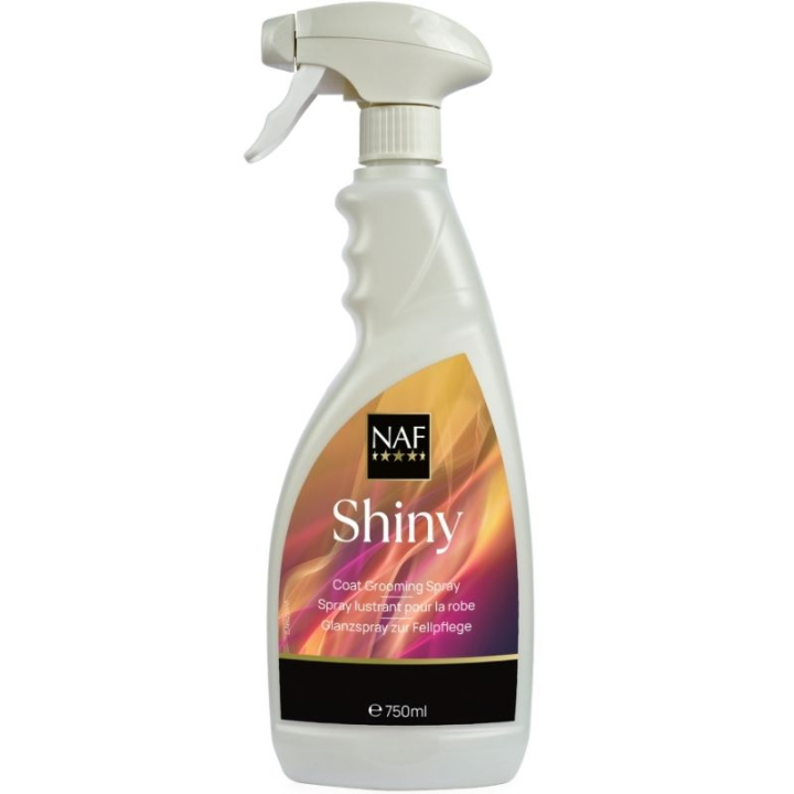 Fellglanzspray Shiny 750ml in der Gruppe Pflegeprodukte / Fellpflege / Fellglanz bei Equinest (NAF19075-750)