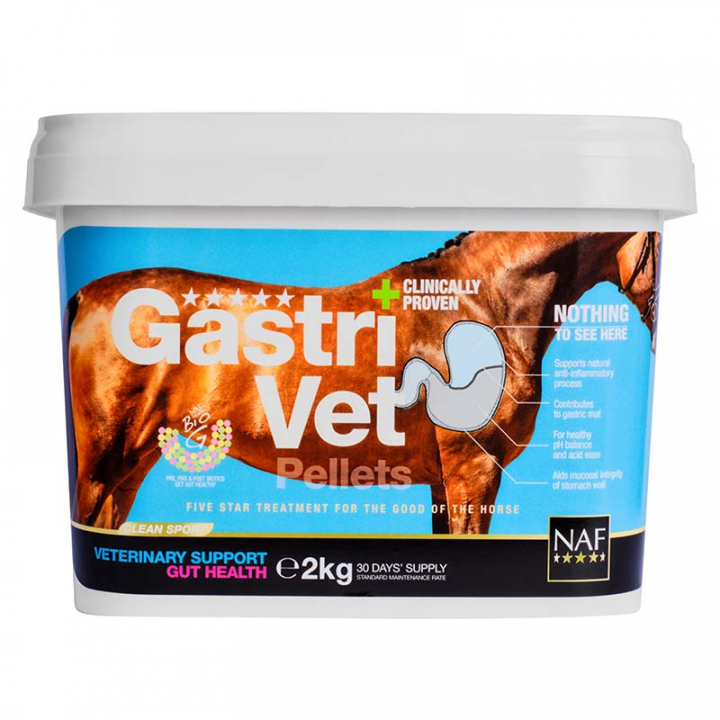 GastriVet 2kg in der Gruppe Zusatzfutter & Ergänzungsfuttermittel / Zusatzfutter für Pferde / Magen & Verdauung bei Equinest (NAF1952)