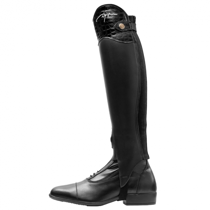 Chaps Exel Croco Top Schwarz in der Gruppe Schuhe, Stiefel & Chaps / Chaps bei Equinest (RI11DBCLBA_r)