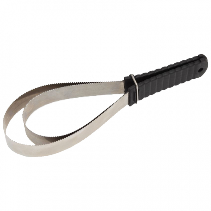 Sweat Scraper EZI-GROOM Schwarz/Metall in der Gruppe Pflegeprodukte / Schweißmesser bei Equinest (SH1110BA)