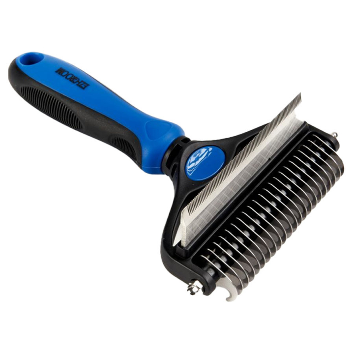 Mistgabel EZI-GROOM Schwarz/Metall in der Gruppe Pflegeprodukte / Pferdebürsten / Fellwechselkamm & Putzsteine bei Equinest (SH1120BA)