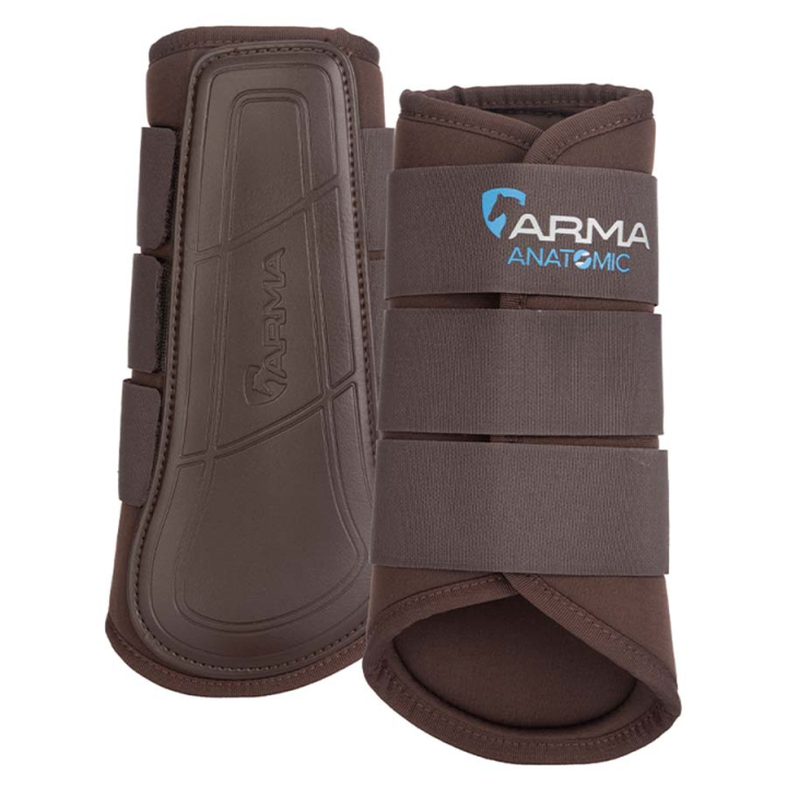 Arbeitsgamaschen Neopren Braun in der Gruppe Pferdezubehör & Pferdebedarf / Beinschutz & Hufschutz  / Arbeitsgamaschen & Dressurgamaschen bei Equinest (SH170ABR)