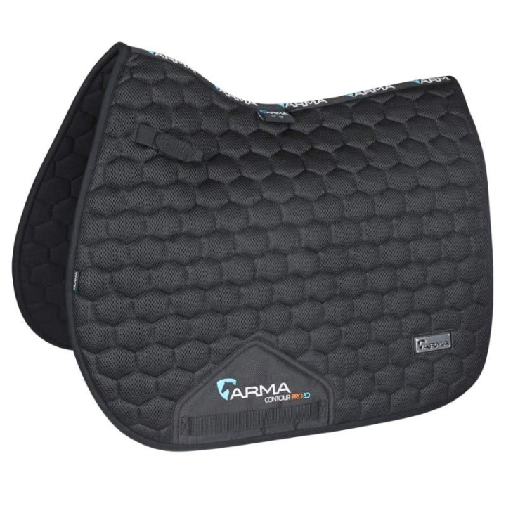 Schabracke Air Motion Luxe Schwarz in der Gruppe Pferdezubehör & Pferdebedarf / Schabracken / Springschabracken & Vielseitigkeitsschabracken bei Equinest (SH191001BA_r)