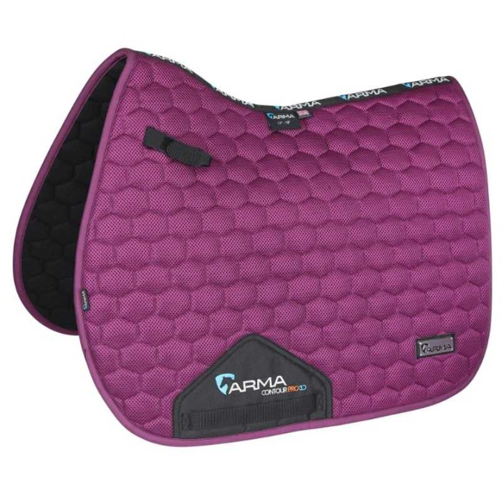 Schabracke Air Motion Luxe Lila in der Gruppe Pferdezubehör & Pferdebedarf / Schabracken / Springschabracken & Vielseitigkeitsschabracken bei Equinest (SH191015PU_r)