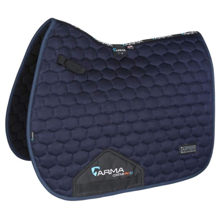 Schabracke Air Motion Luxe Marineblau in der Gruppe Pferdezubehör & Pferdebedarf / Schabracken / Springschabracken & Vielseitigkeitsschabracken bei Equinest (SH191017NA_r)