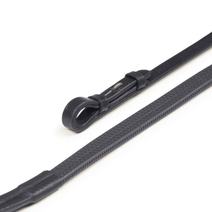 Gummizügel Gara Schwarz in der Gruppe Pferdezubehör & Pferdebedarf / Zügel / Gummizügel bei Equinest (SH505801BA_r)