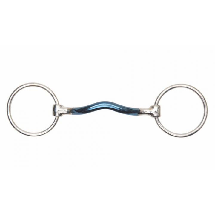 Mullen Mundstück Blue Sweet Iron in der Gruppe Pferdezubehör & Pferdebedarf / Gebisse / Wassertrensen bei Equinest (SH6357)