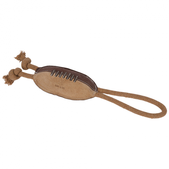 Hundespielzeug Seilrugbyball Natur in der Gruppe Hund / Hundespielzeug / Kauspielzeug bei Equinest (SH6913NT)