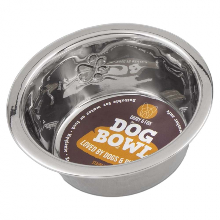 Hundeschüssel aus Edelstahl in der Gruppe Hund / Hundenäpfe bei Equinest (SH6920GR)