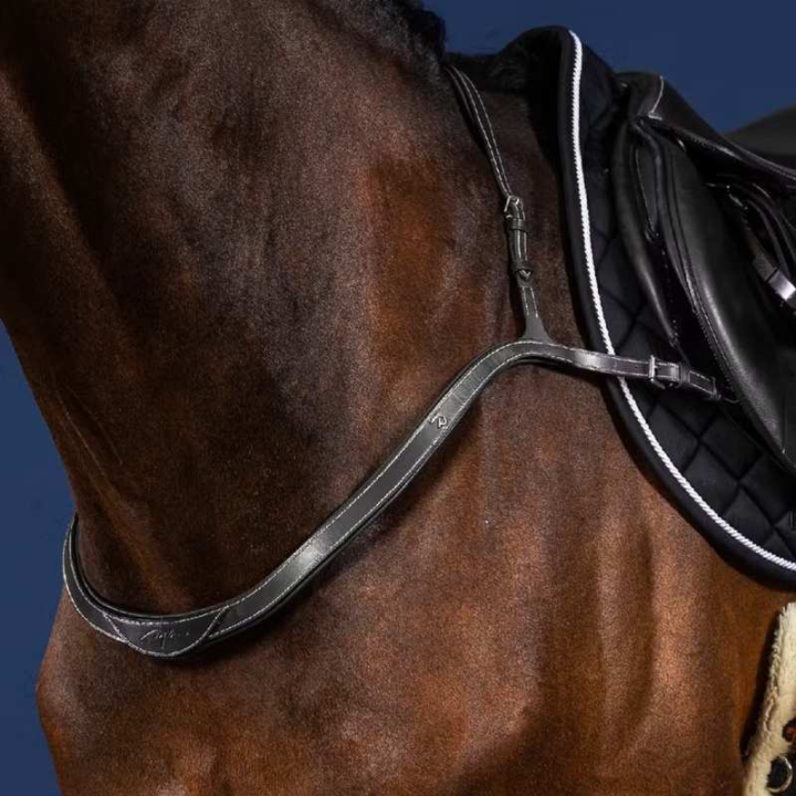 Vorderzeug Collar US Collection Schwarz in der Gruppe Pferdezubehör & Pferdebedarf / Martingal & Vorderzeug / Vorderzeug bei Equinest (US06EBLCBA_r)