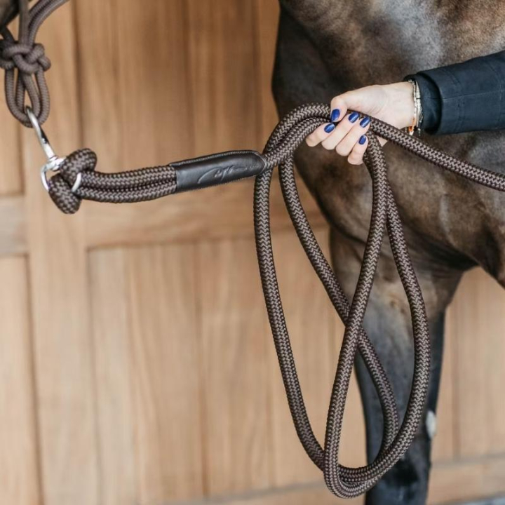 Halfter 3,7m Working Collection Braun in der Gruppe Pferdezubehör & Pferdebedarf / Führstricke & Transportstricke / Nylon- & Baumwollstricke bei Equinest (WO10DBRBR)