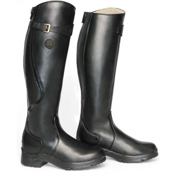Winterreitstiefel Snowy River Schwarz