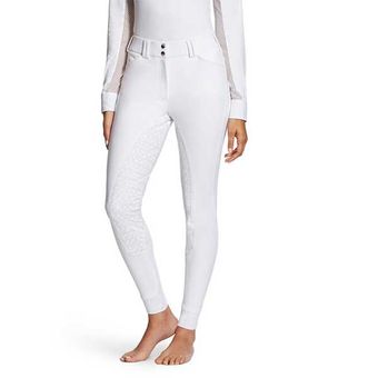 Reithose Tri Factor Vollbesatz Weiß