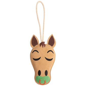 Pferdespielzeug Equimojis The Tiny Troubleheart Braun