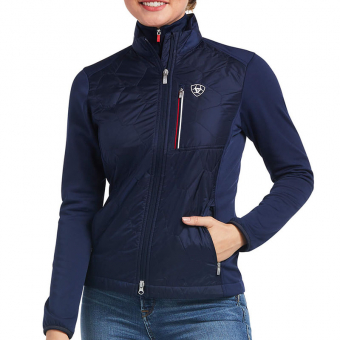 Reitjacke Fusion Isoliert Team Marineblau