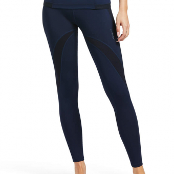 Reitleggins Ascent Halbgriff Marineblau