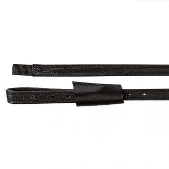 Steigbügelriemen Dressur Supreme 25mm Schwarz