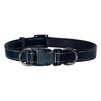 Hundehalsband Iris Nylon Schwarz