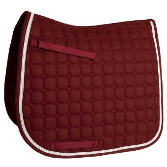 Dressurschabracke Octagon Quilt Bordeaux