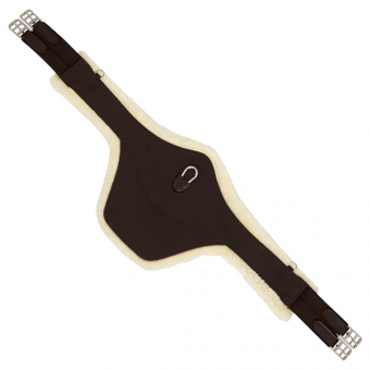 Stollengurt Colombes Synthetisches Schaffell Braun/Natur