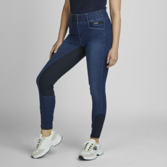 Reithosen Candela DuraGrip Jeans FG Marineblau