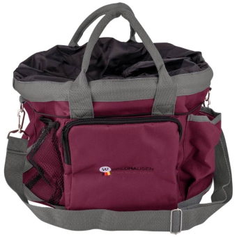Putz­tasche Embroided Bordeaux