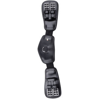 Sattelgurt Short Elasticated Schwarz