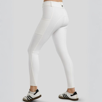 Reithose Megan Full Grip Weiß