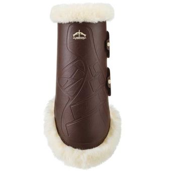 Vordere Dressurgamaschen STS TRS Braun