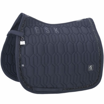 Dressurschabracke Softshell Jewel Classic Sports Marineblau