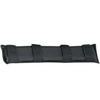 Kinnkettenpolster Gel 16cm Schwarz
