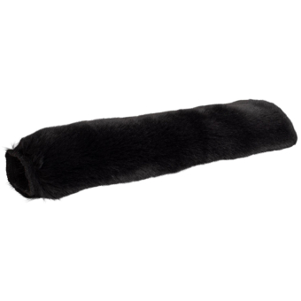 Nasenpolster Faux Fur Schwarz