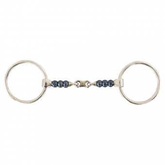 Doppelt gebrochenes Gebiss mit Kugeln Sweet Iron 14mm