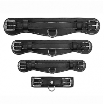 Bauchgurt für Longiergurt Schwarz