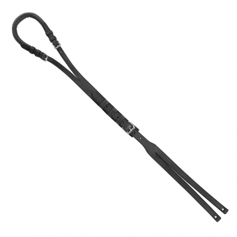 Schweifschürze für Longiergurt Schwarz