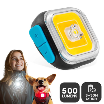 Lampe Light 01 ClipOn Schwarz