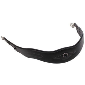 Anatomischer Gurt Luxury Stitching Schwarz