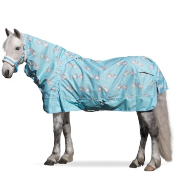 Regendecke Basic Plus Unicorn Edition 600D 50g Blau