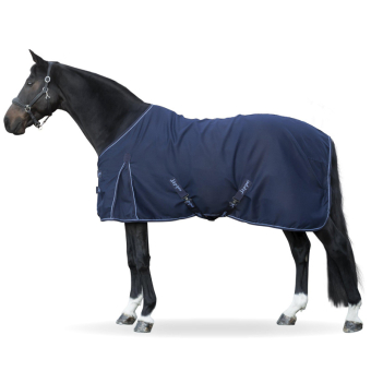 Baumwolldecke Polycotton Marineblau