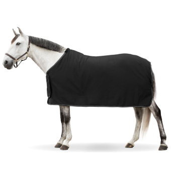 Fleecedecke Competition Schwarz