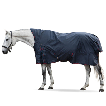 Turnout Rug Basic Halvhals 600D 100g Marineblau