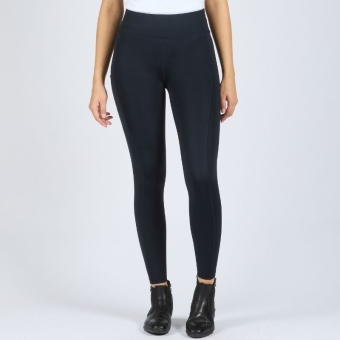 Reitleggings Classic Full Grip Schwarz