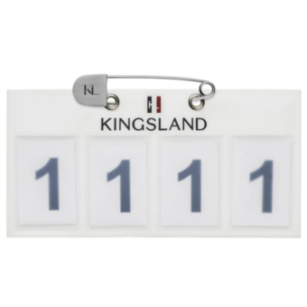 Nummernbinde Classic 4-Pocket 2-pack Weiß