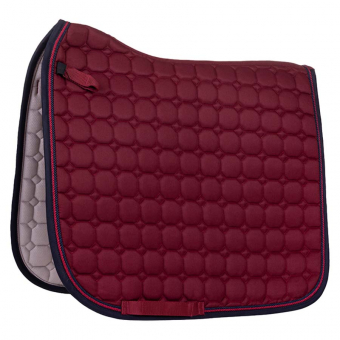 Dressurschabracke Florence Weinrot/Marineblau