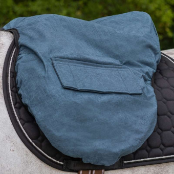 Sattelüberzug Water Repellent Blau