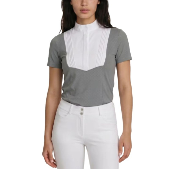 Turniershirt Heritage Air Short Sleeve Grau
