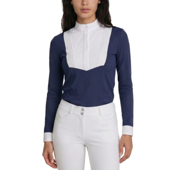 Turniershirt Heritage Air Long Sleeve Marineblau
